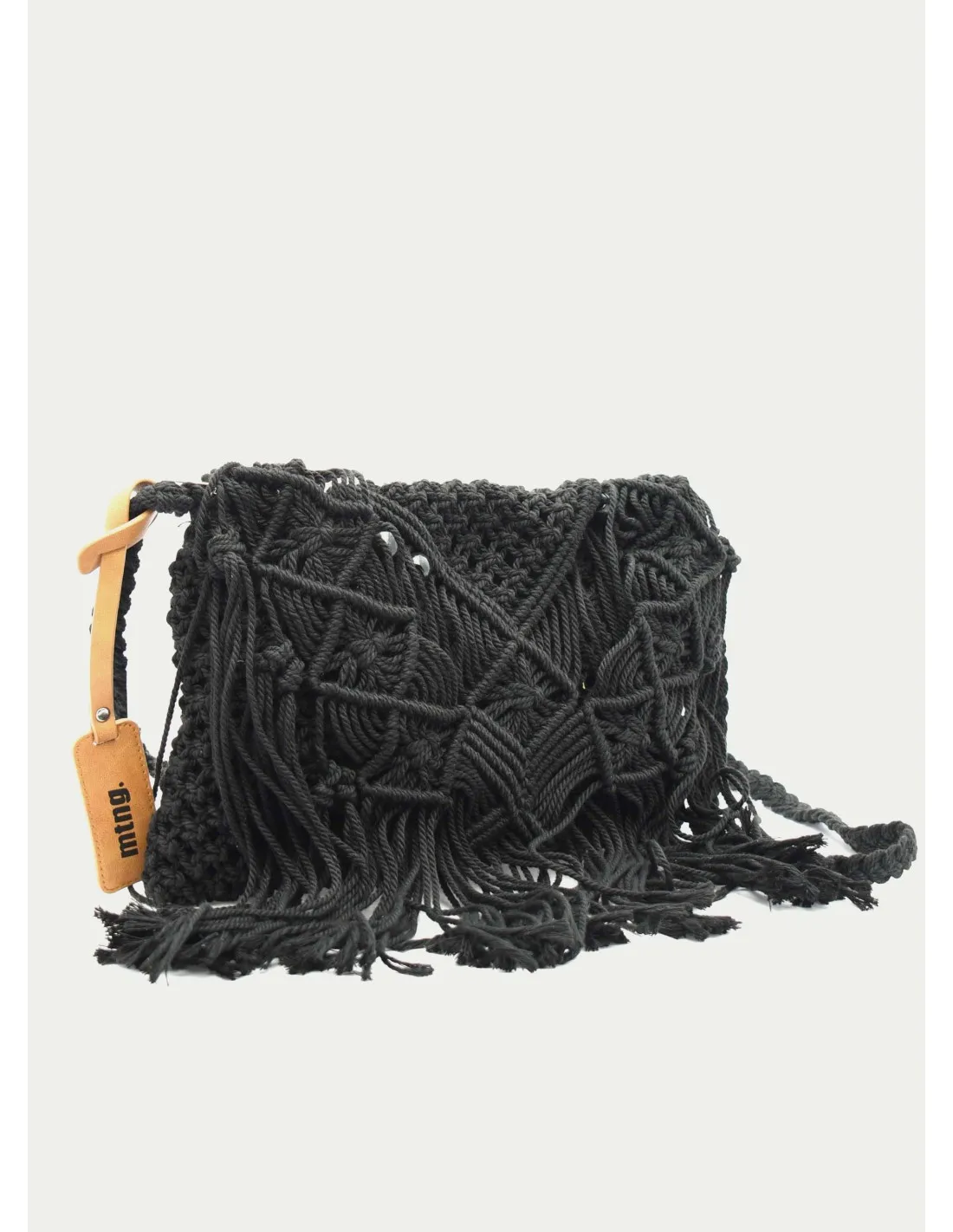 BOLSOS MUSTANG KNOT NEGRO 
