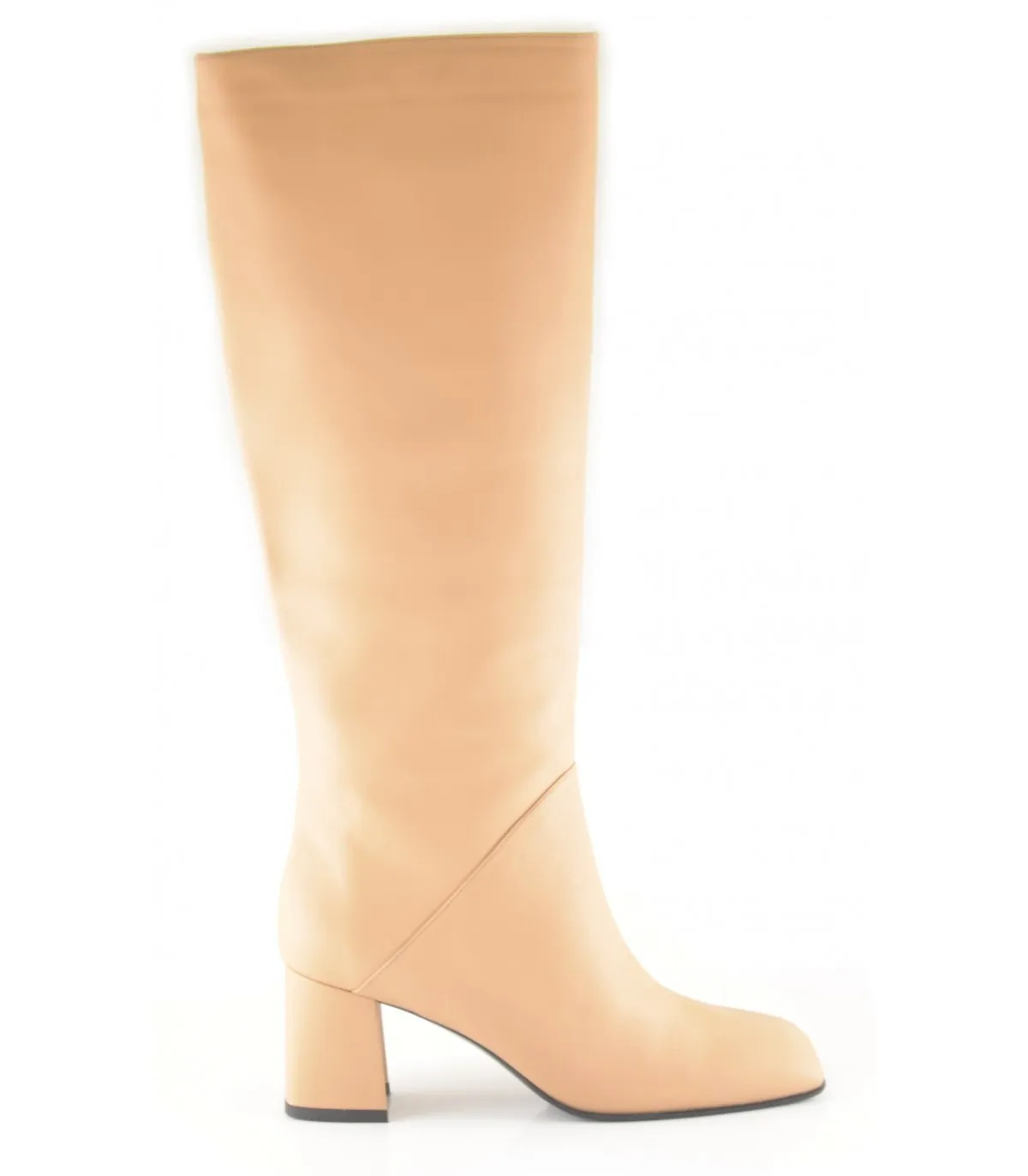 Bota alta para mujer horma cuadrada