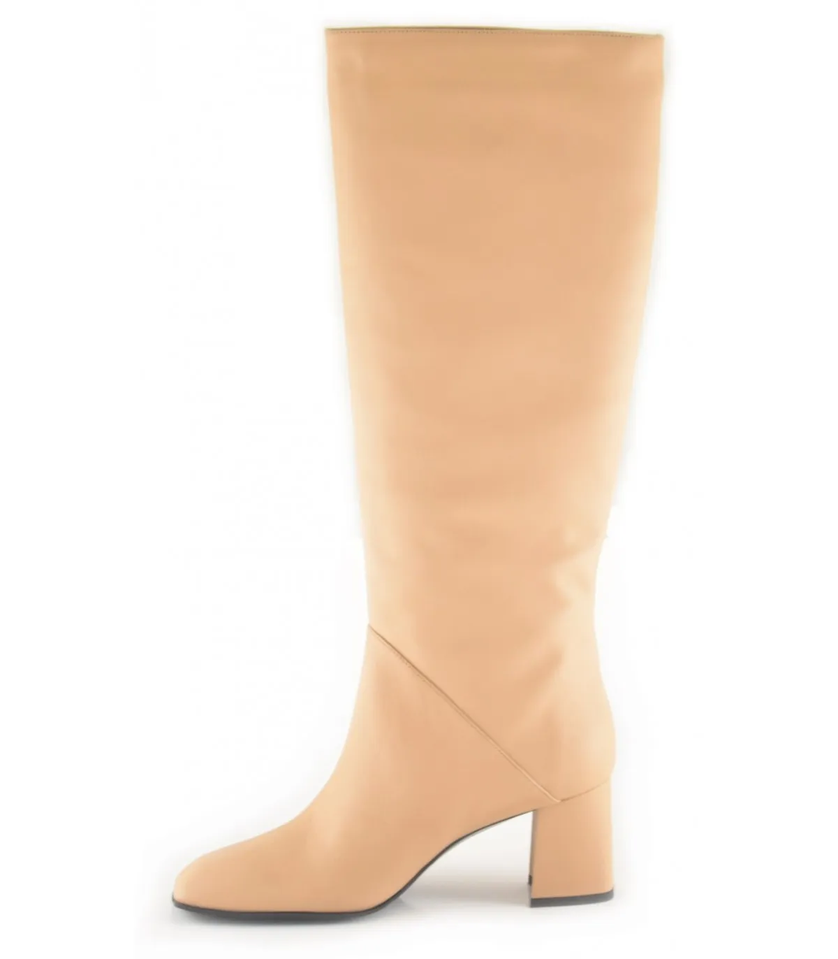 Bota alta para mujer horma cuadrada