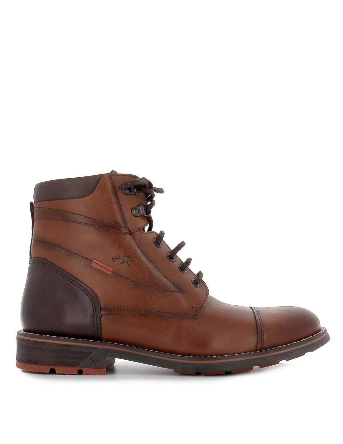 Bota cordones hombre piel comodo Fluchos