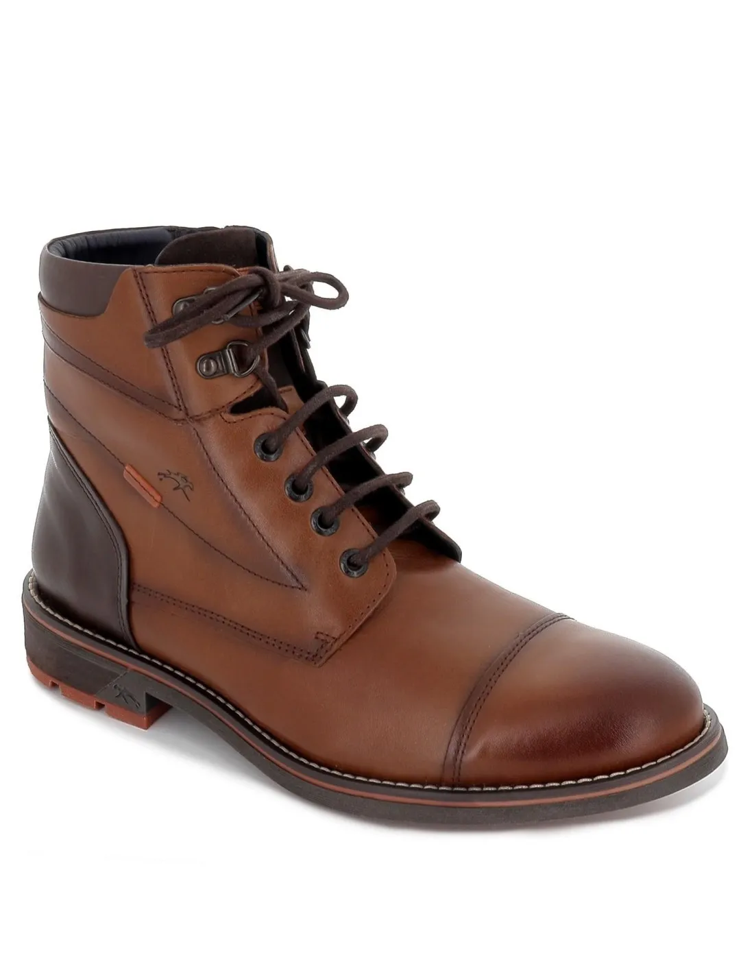 Bota cordones hombre piel comodo Fluchos
