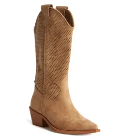 Bota Cowboy Calada Camel marca Corina REF. M3019