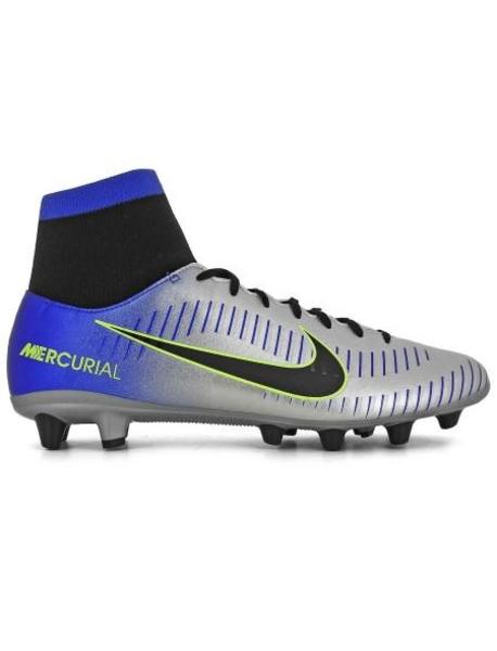 Bota Fútbol Nike Mercurial Victory 6 Plateado