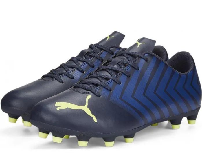 Bota Fútbol Puma TACTO II FG/AG Jr Niños Azul