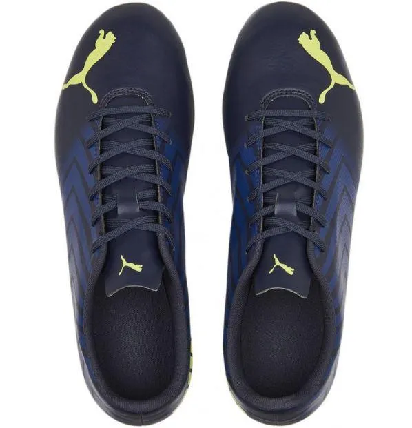 Bota Fútbol Puma TACTO II FG/AG Jr Niños Azul
