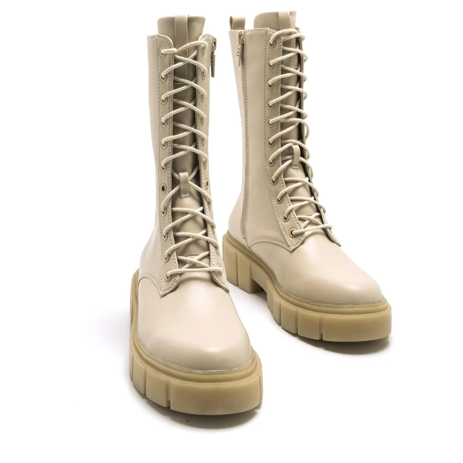 BOTA MARS BEIGE Mustang Mujer 50191
