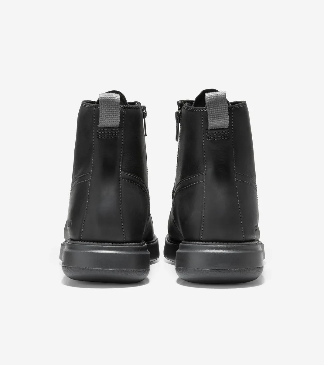 Bota Negra Acolchada con Cordones para Hombre | Grand Atlantic Boot