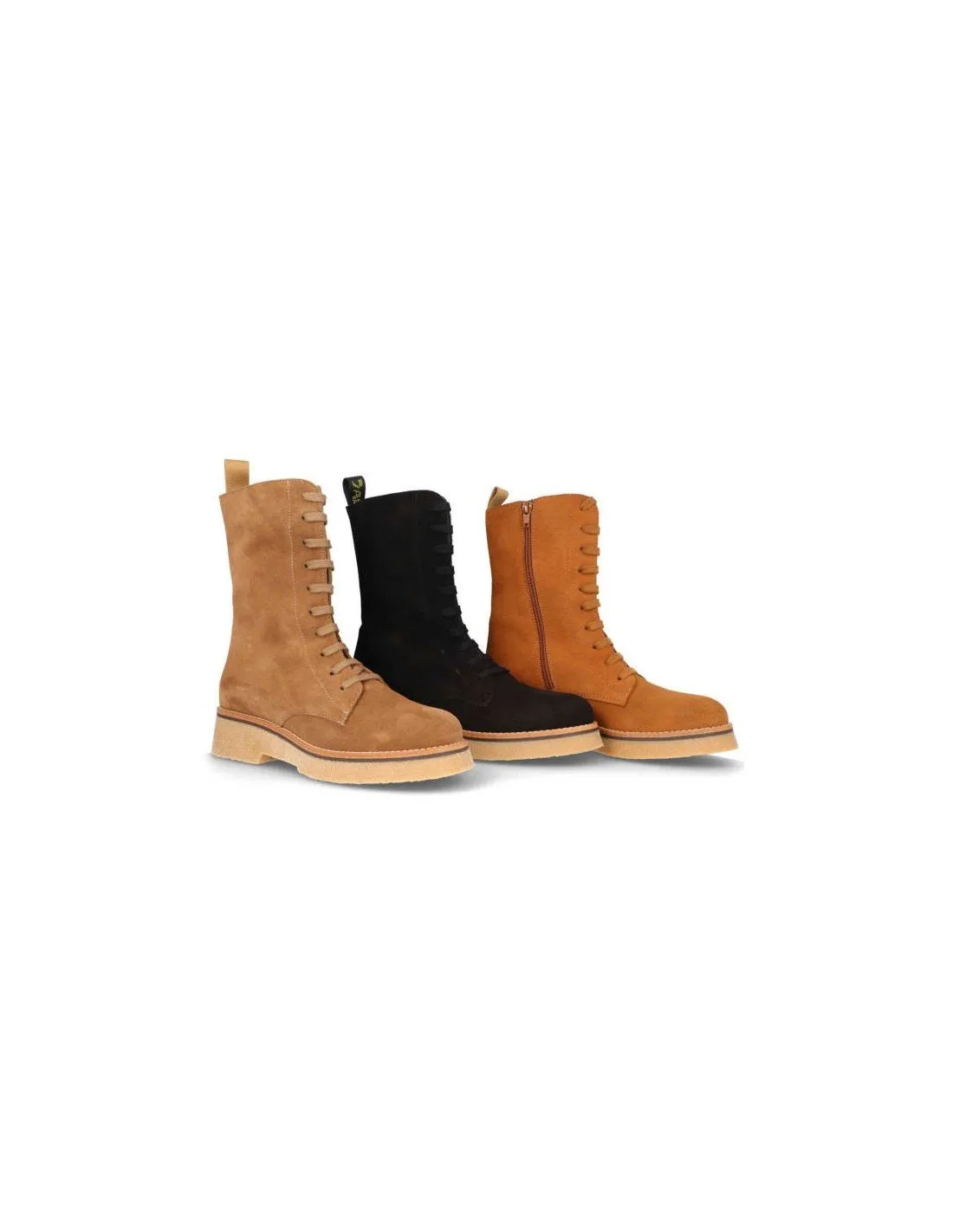 Botas Cómodas Mujer Piel Serraje