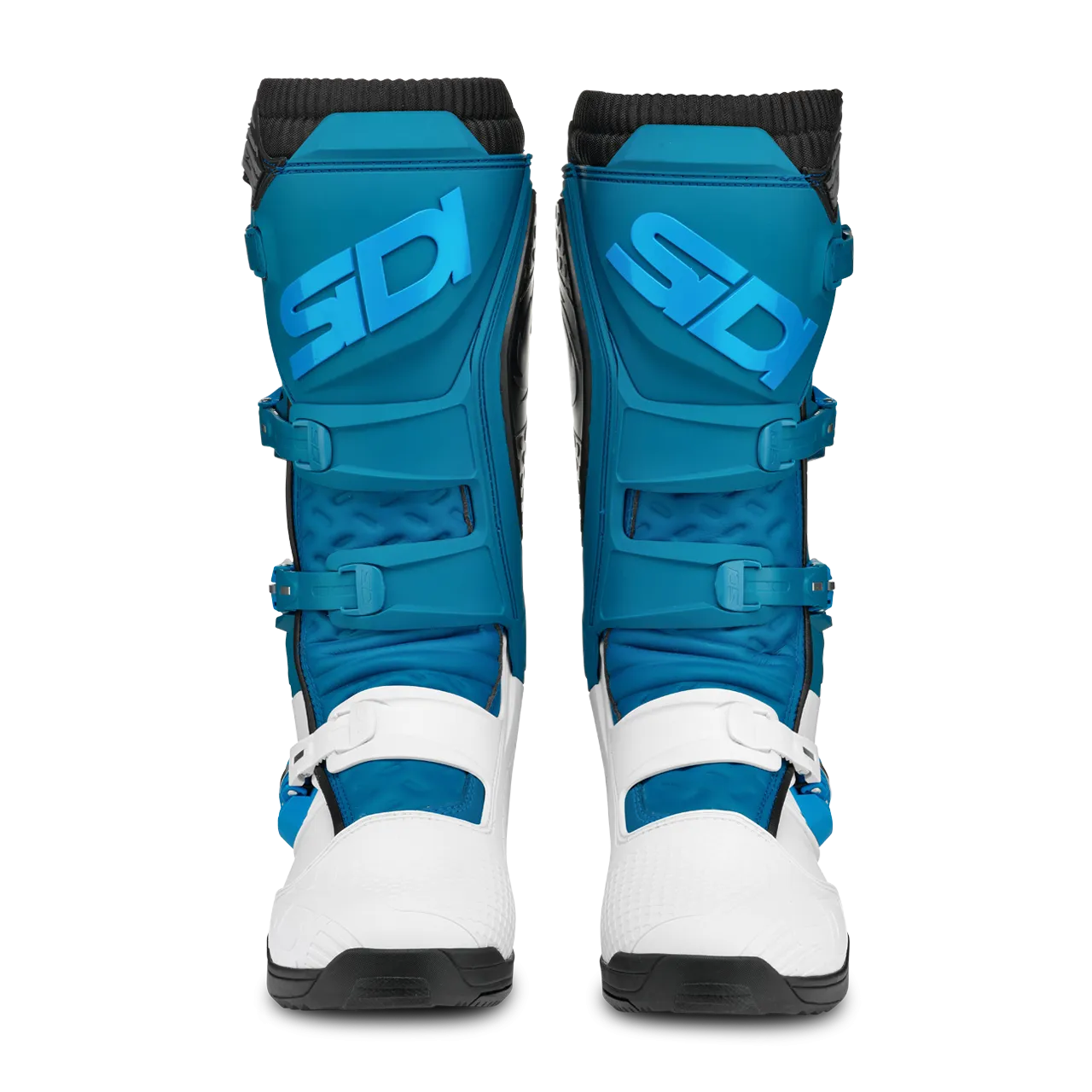 BOTAS DE CROSS MUJER SIDI X POWER SC LEI BLANCOPETRóLEOAZUL CLARO 