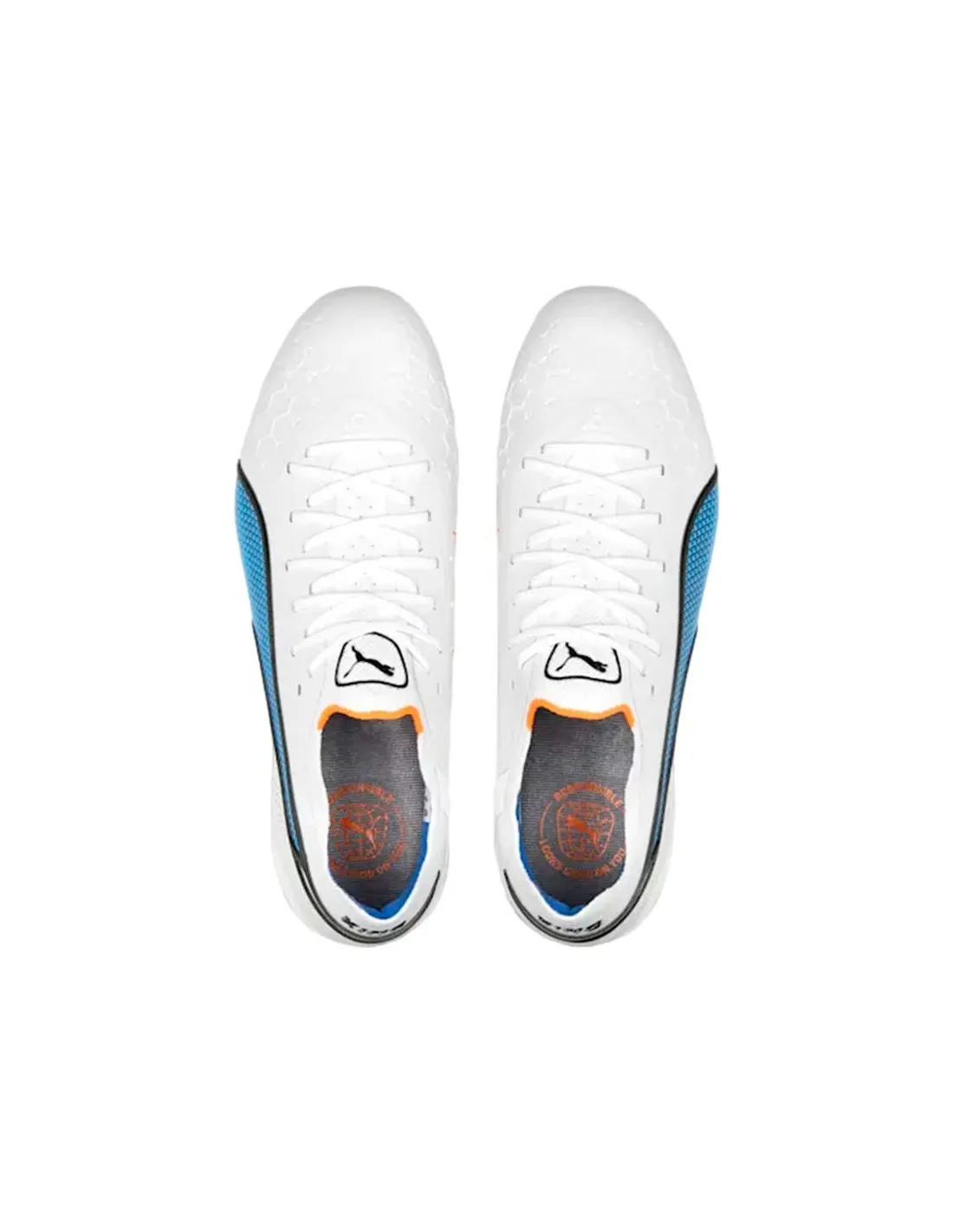 Botas De Fútbol Puma King Ultimate Fg/Ag Mujer Blanco