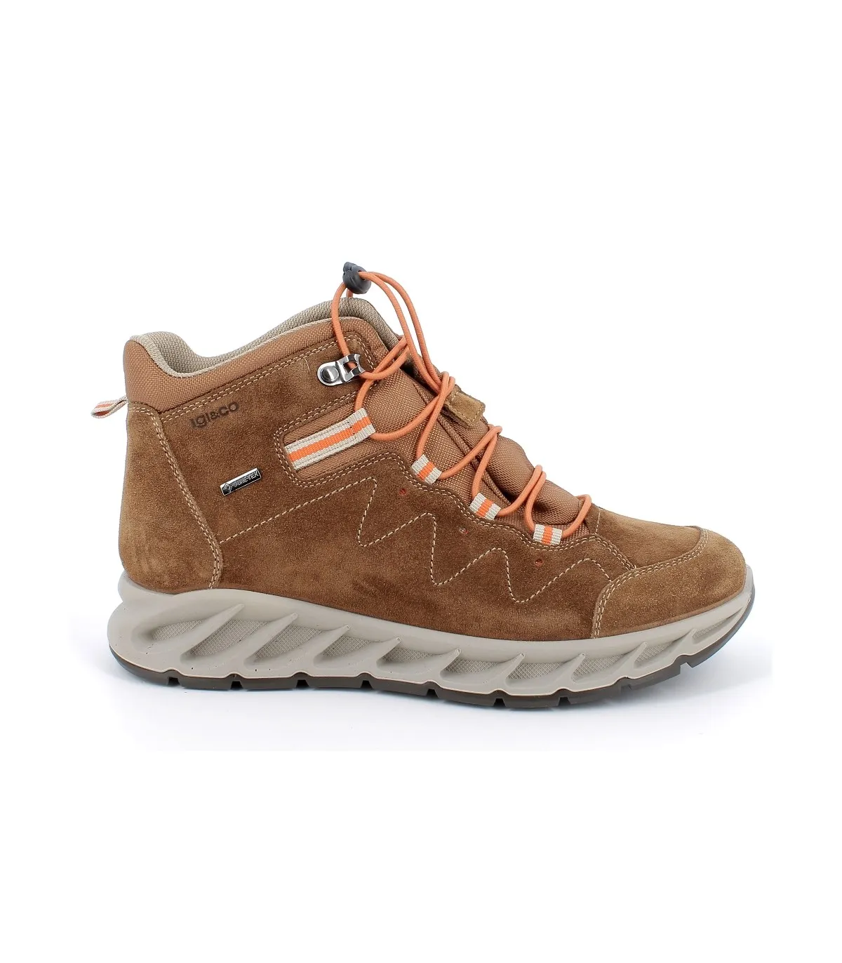 BOTAS DE GORETEX PARA MUJER EN COLOR COñAC