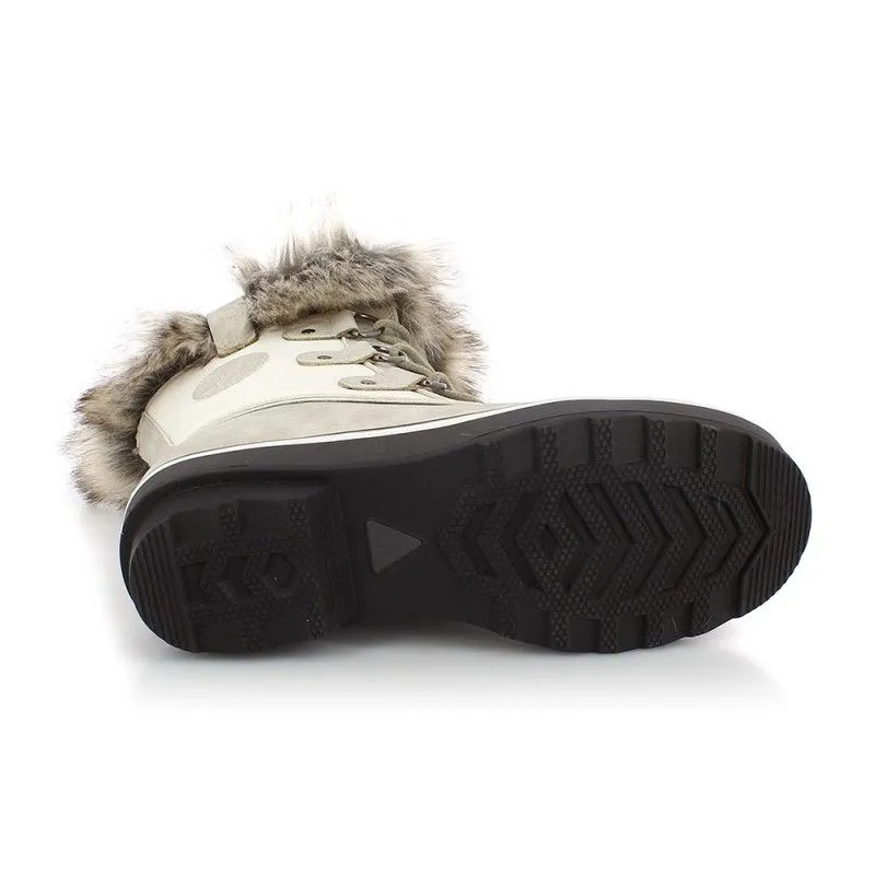 Botas de invierno Kimberfeel Camille (marfil) mujer