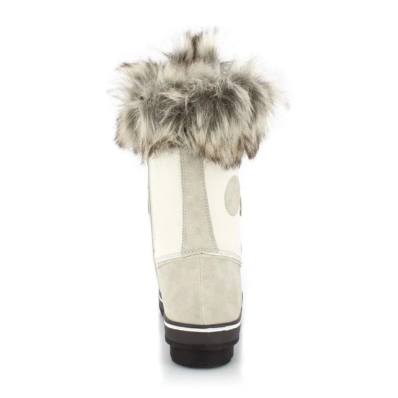 Botas de invierno Kimberfeel Camille (marfil) mujer