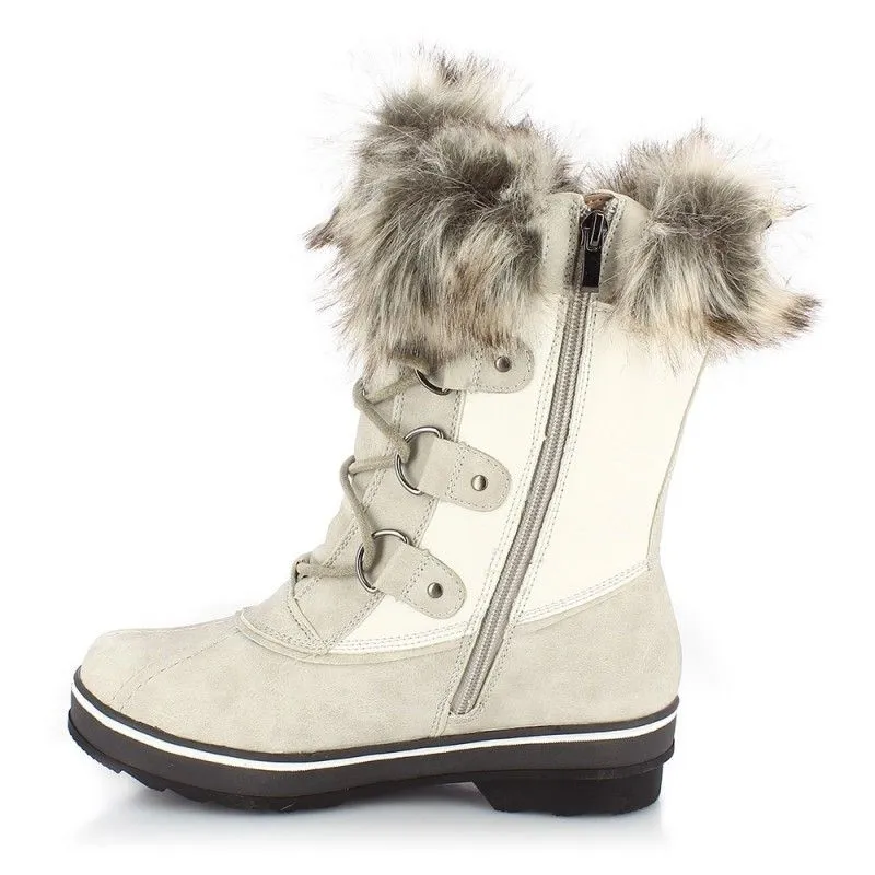 Botas de invierno Kimberfeel Camille (marfil) mujer