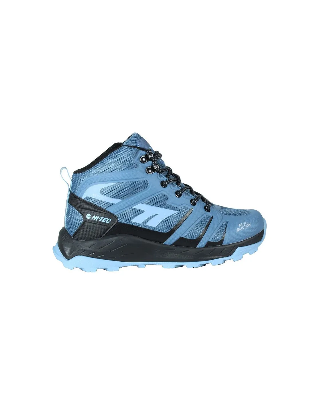 BOTAS DE MONTAñA HITEC TOUBKAL MID WATERPROOF POWDER BLUE/LT BLUE MUJER