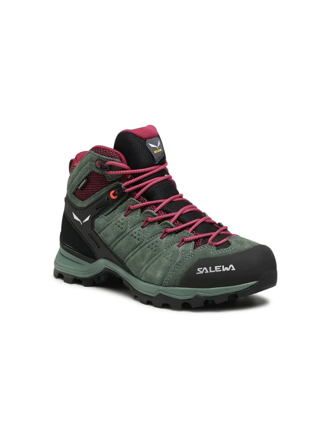 Botas de Montaña Salewa Ws Alp Mate Mid Ptx Mujer Verde