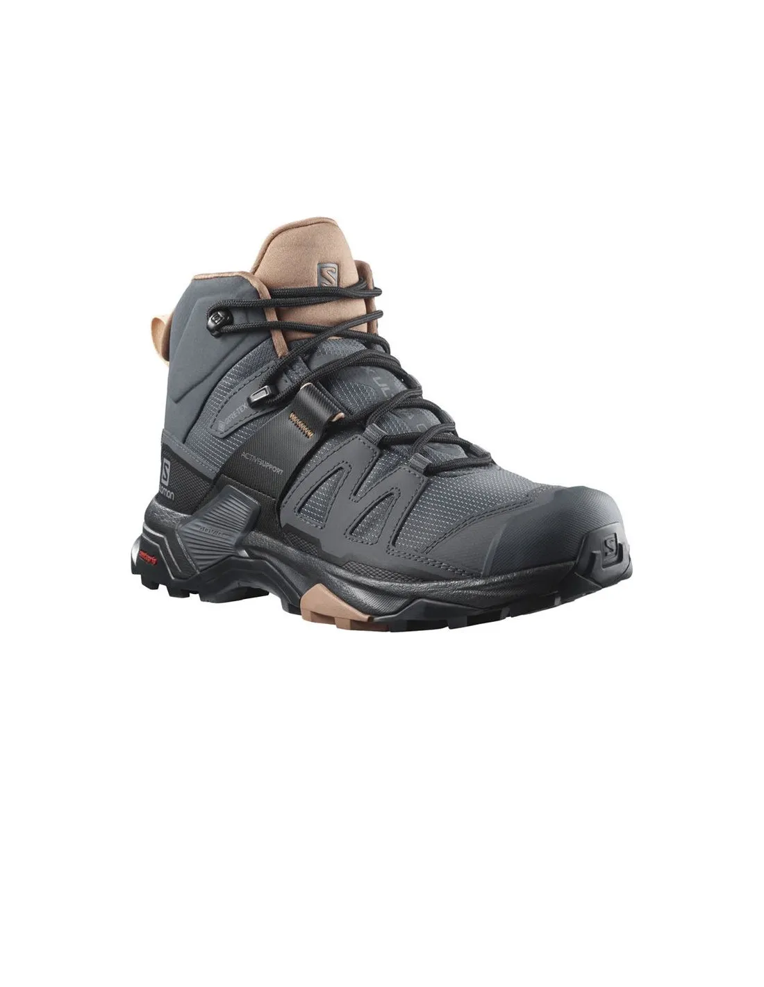 BOTAS DE MONTAñA SALOMON X ULTRA 4 MID GORETEX VERDE MUJER