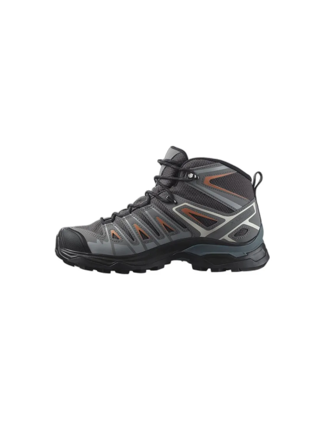 BOTAS DE MONTAñA SALOMON X ULTRA PIONEER MID GORETEX GRIS MUJER