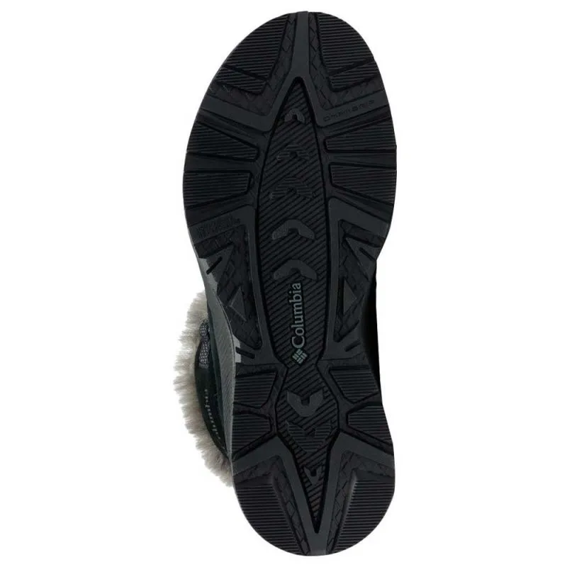 Botas de nieve para mujer Columbia Slopeside Peak Luxe (negro/ Grafito)