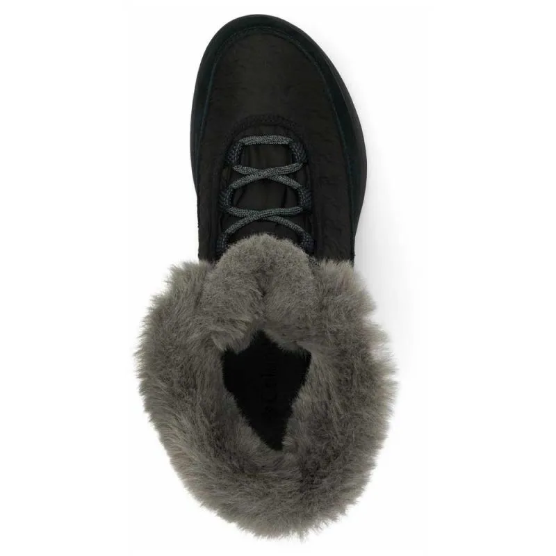 Botas de nieve para mujer Columbia Slopeside Peak Luxe (negro/ Grafito)