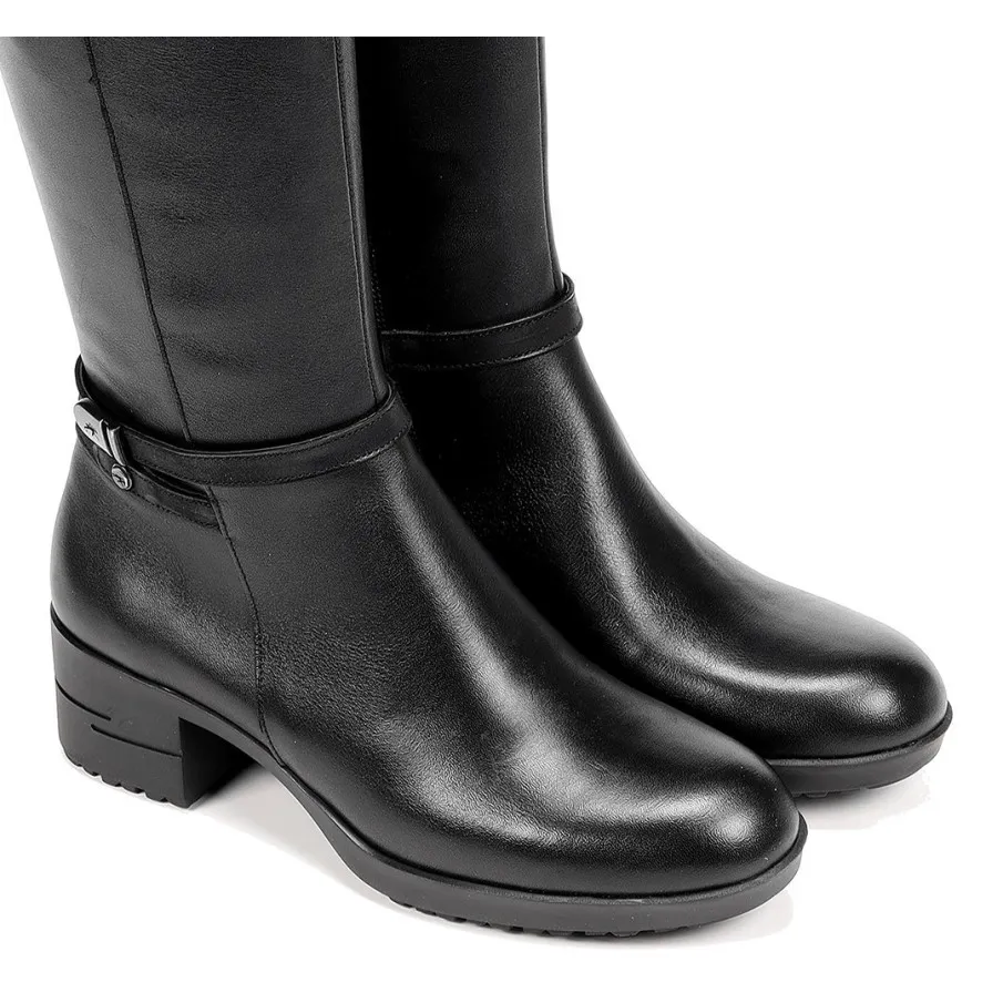 BOTAS FLUCHOS ALISS MUJER NEGRO
