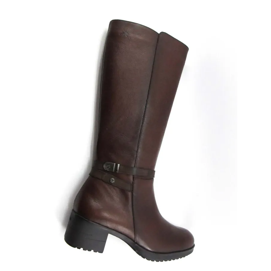 BOTAS FLUCHOS MUJER ALISS MARRÓN