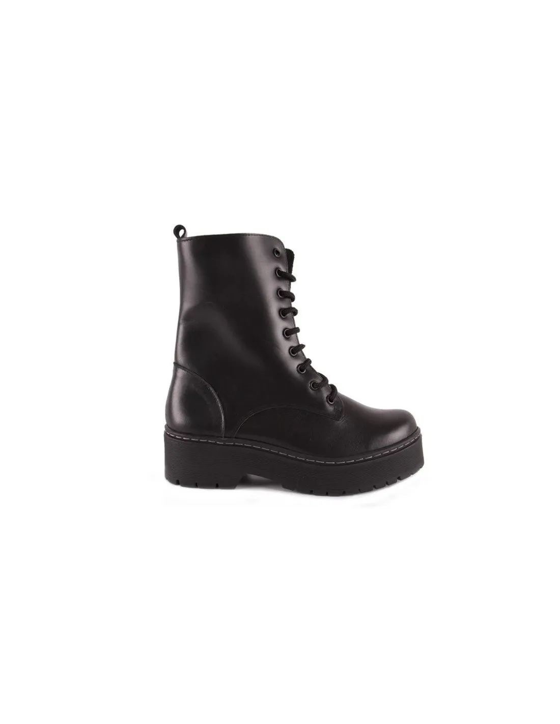 Botas militares mujer piel