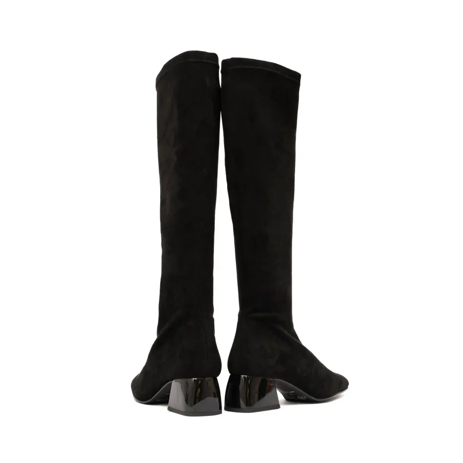 BOTAS MISS ELASTIC MUJER NEGRO