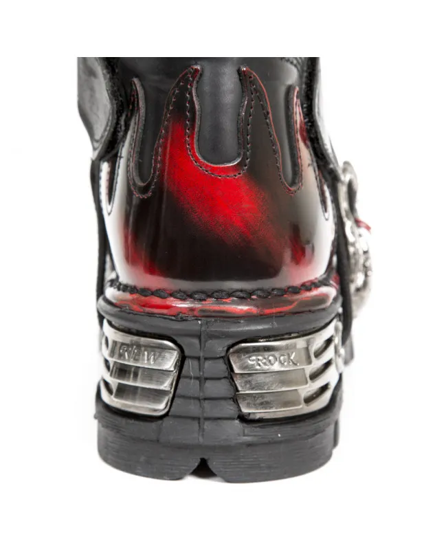 BOTAS NEW ROCK REACTOR LLAMA VAMPIRO NEGRAS