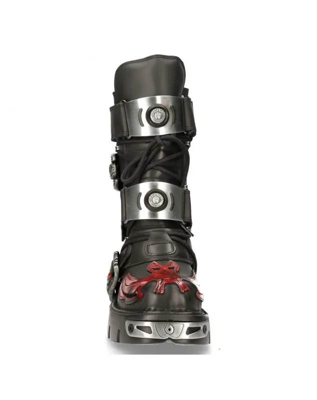 BOTAS NEW ROCK REACTOR LLAMA VAMPIRO NEGRAS