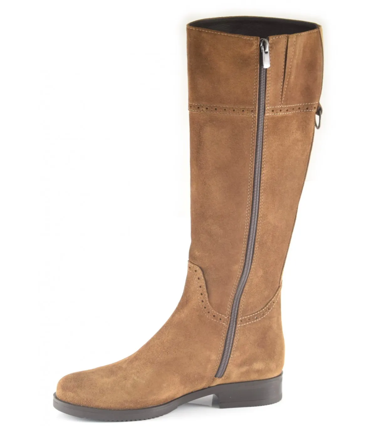Botas para mujer en color cuero