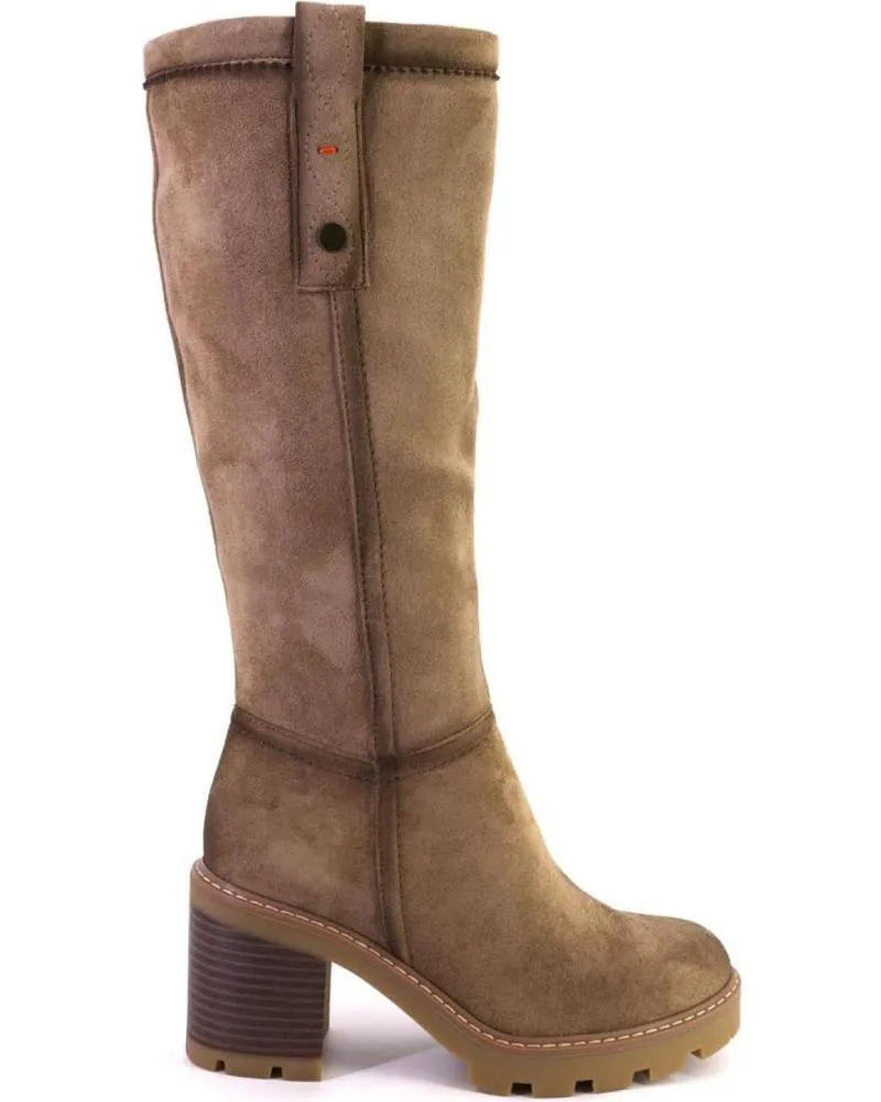 Botas REFRESH  de Mujer 172123 BOTAS DE MUJER  TAUPE