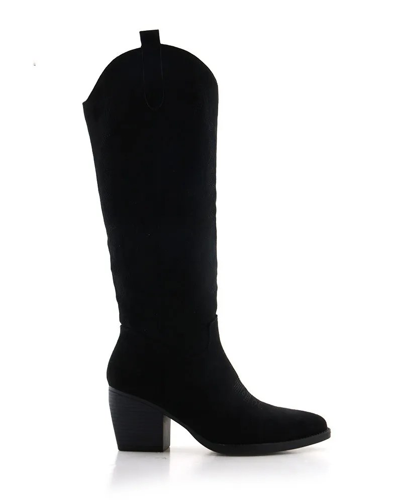 Botas Tacon Comodas Mujer
