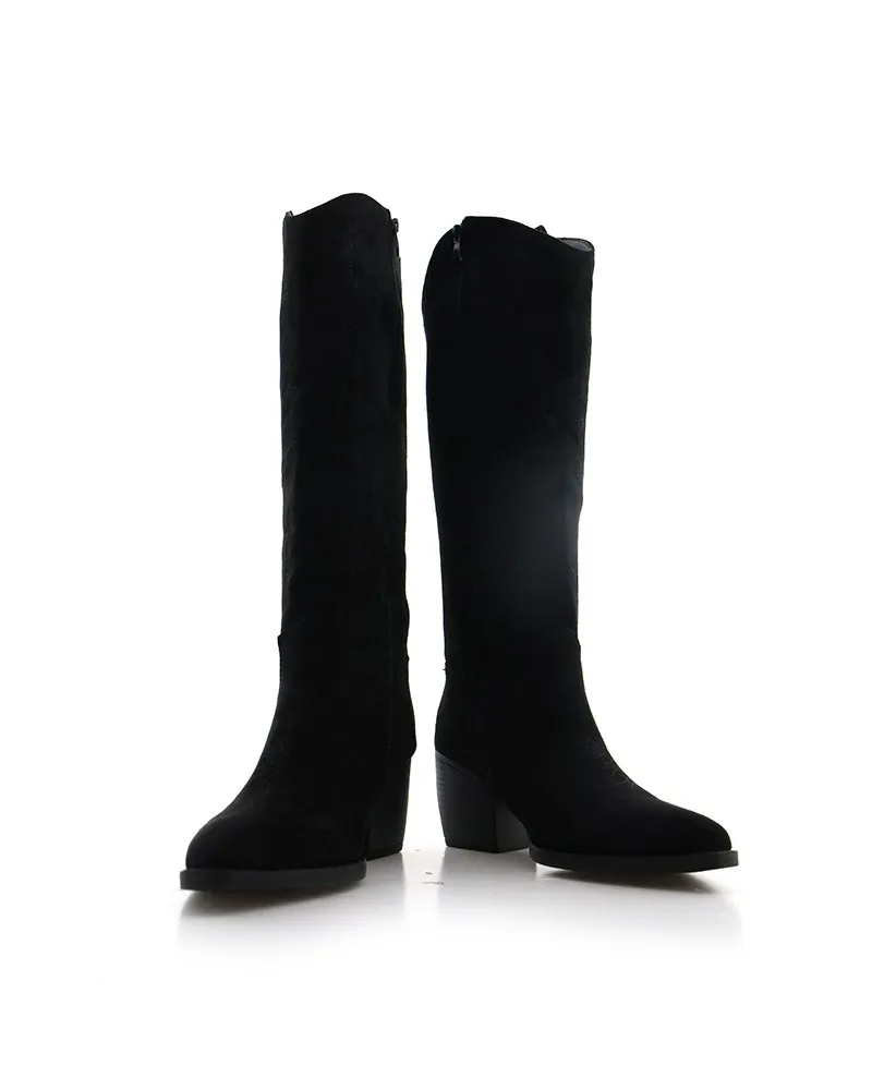 Botas Tacon Comodas Mujer