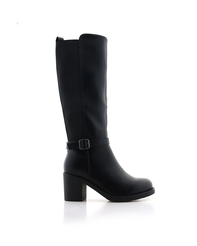 Botas Tacon Medio Mujer