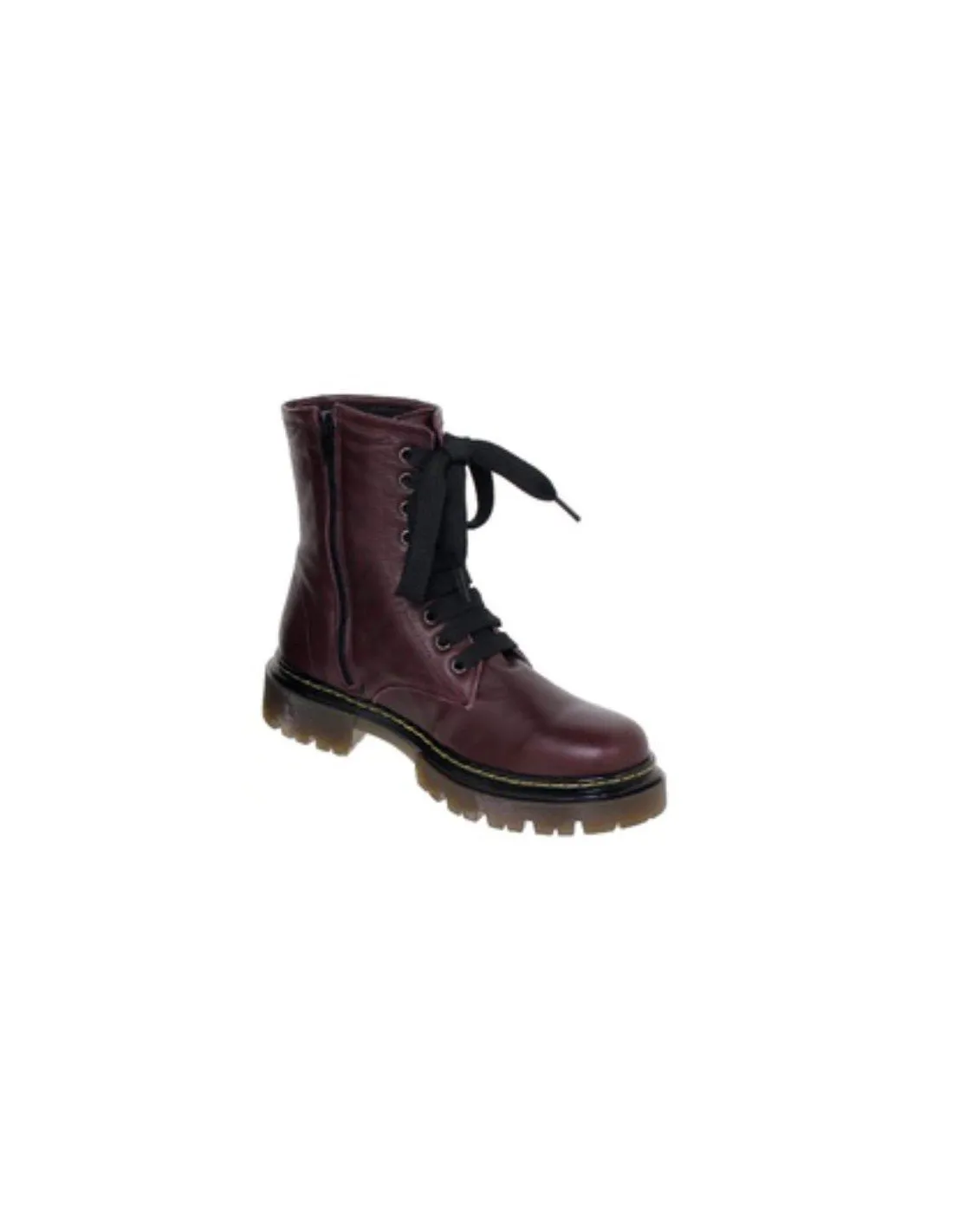 Botas Urbanas Militares Piel Mujer
