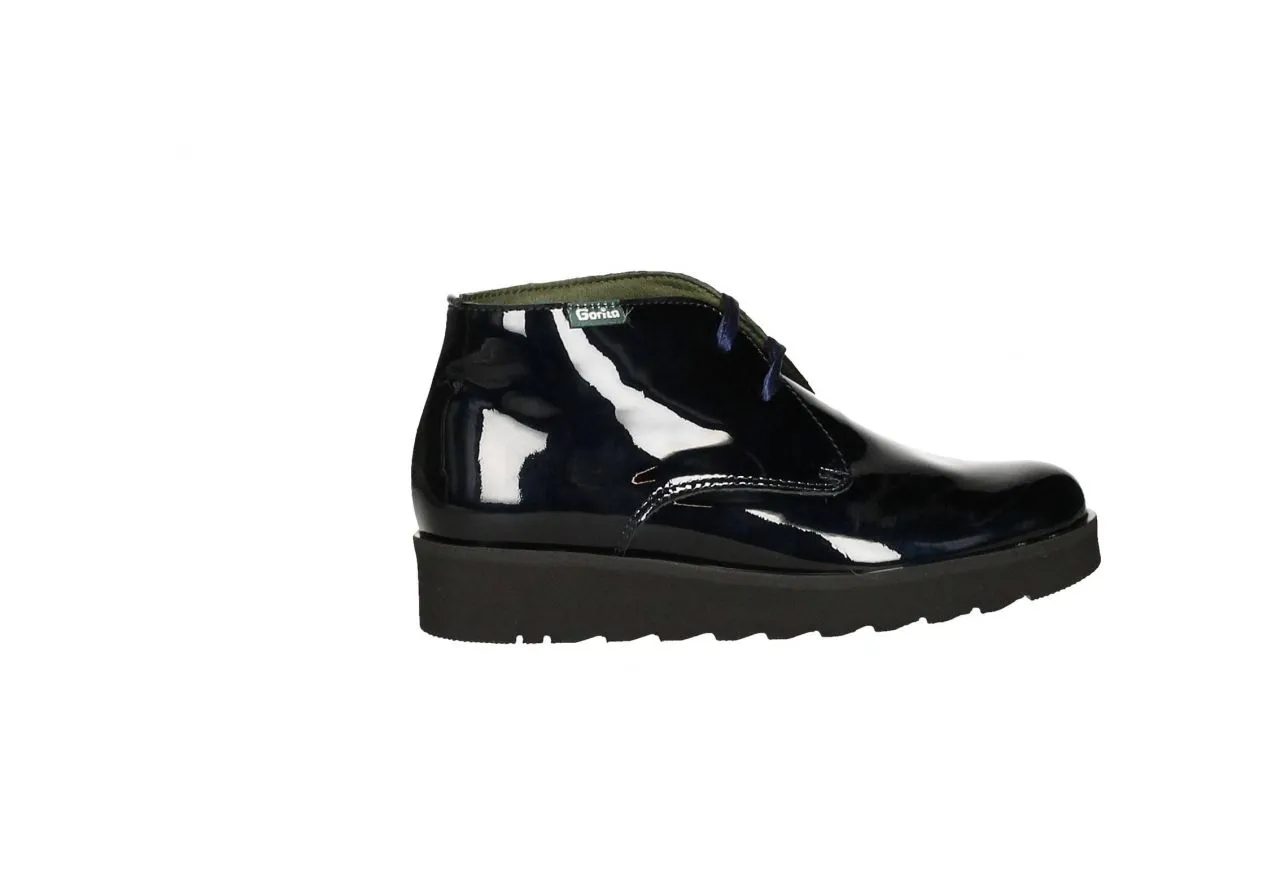 Botin Cordon Charol Marino Piso Minicu#a