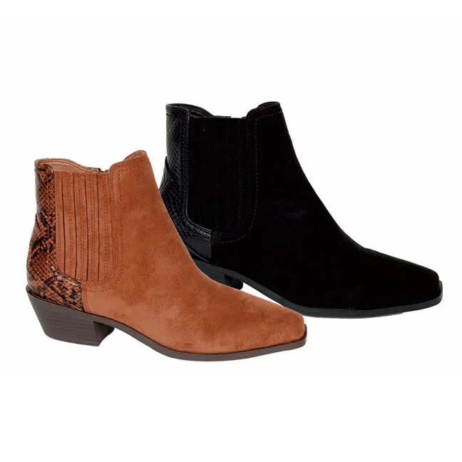 Botines Mujer Modelo  Cowboy