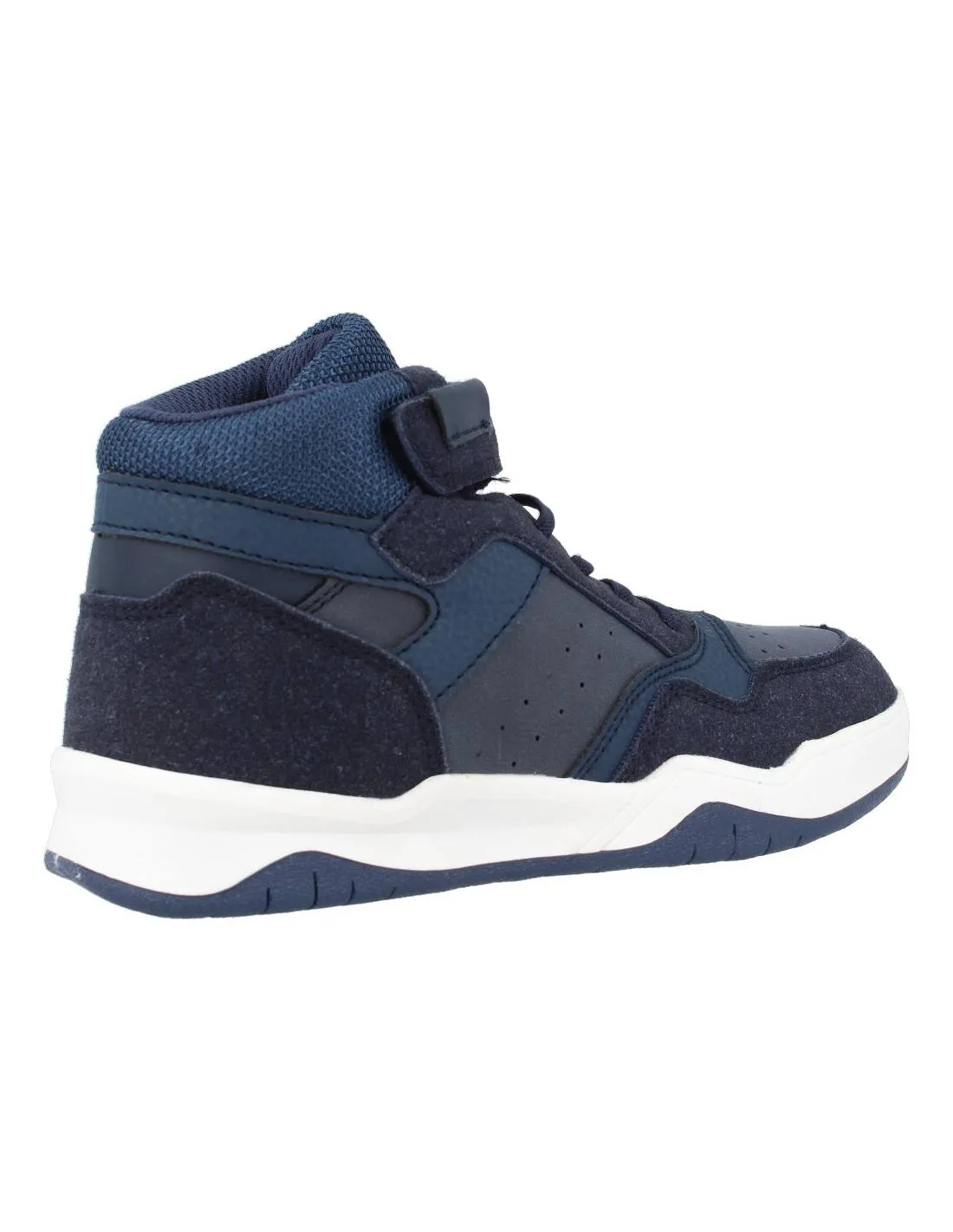 BUBBLE KIDS  DEPORTIVA BOTíN BASKET VELCRO MARINO