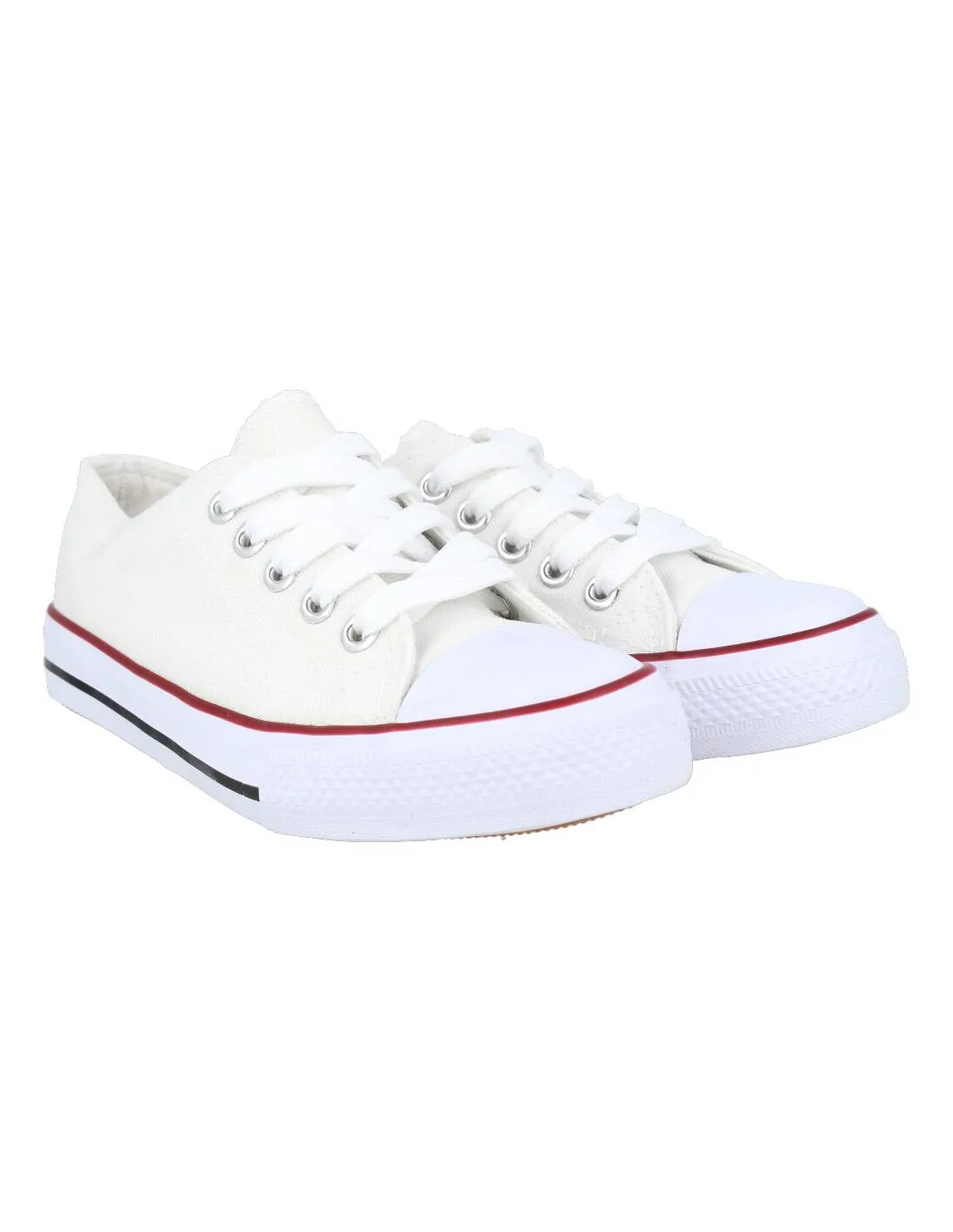 BUBBLE KIDS  LONA CASUAL CORDONES BLANCO