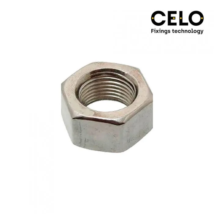 Caja 100 Uni. Tuerca Hexagonal Din/Ref 934 12 Zincado Celo
