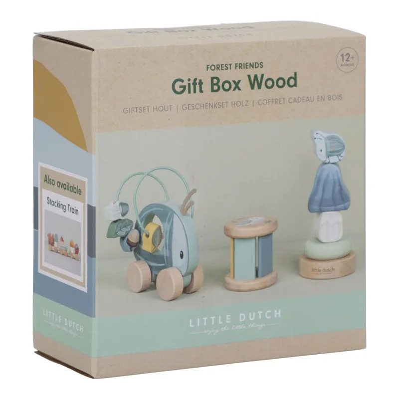 Caja regalo madera Forest Friends · Little Dutch