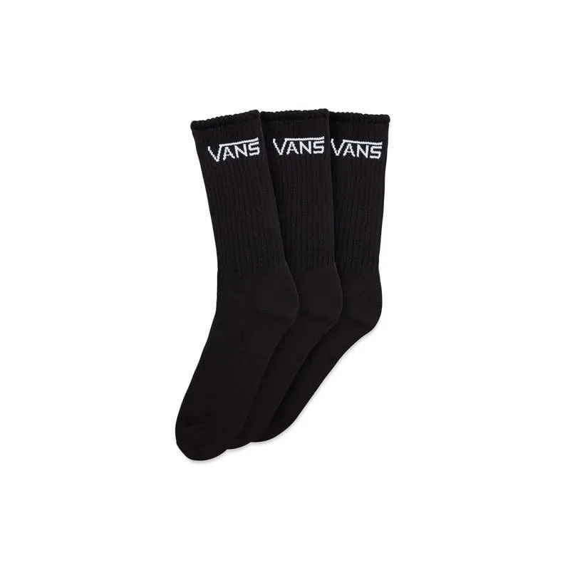CALCETINES VANS CLASSIC CREW 3 PARES  43/47.5 (NEGRO)