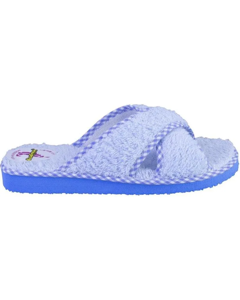Calzado de casa DESPINOSA  de Mujer 1431 ZAPATILLAS DE CASA DE MUJER CELESTE  AZUL CELESTE