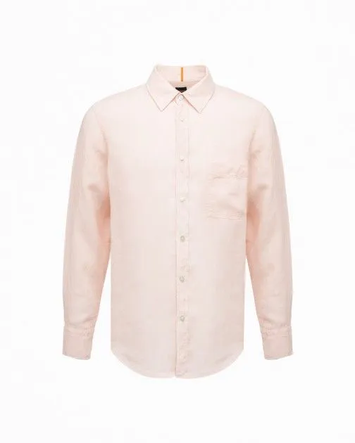 Camisa Boss Relegant_6 50489344 Rosa
