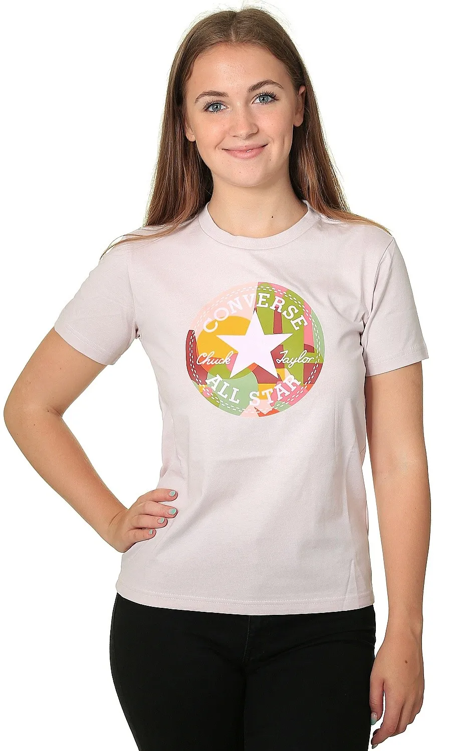 CAMISA CONVERSE METALLIC DESERT RAVE/10024800  A03/BARELY ROSE  WOMEN´S