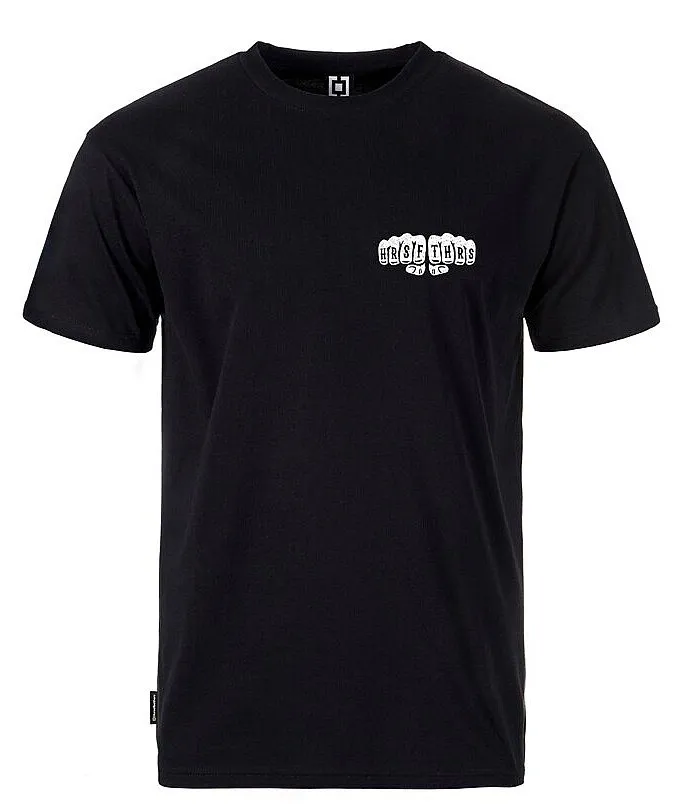 CAMISA HORSEFEATHERS FISTS  BLACK  MEN´S