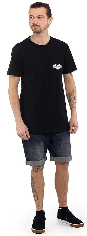 CAMISA HORSEFEATHERS FISTS  BLACK  MEN´S
