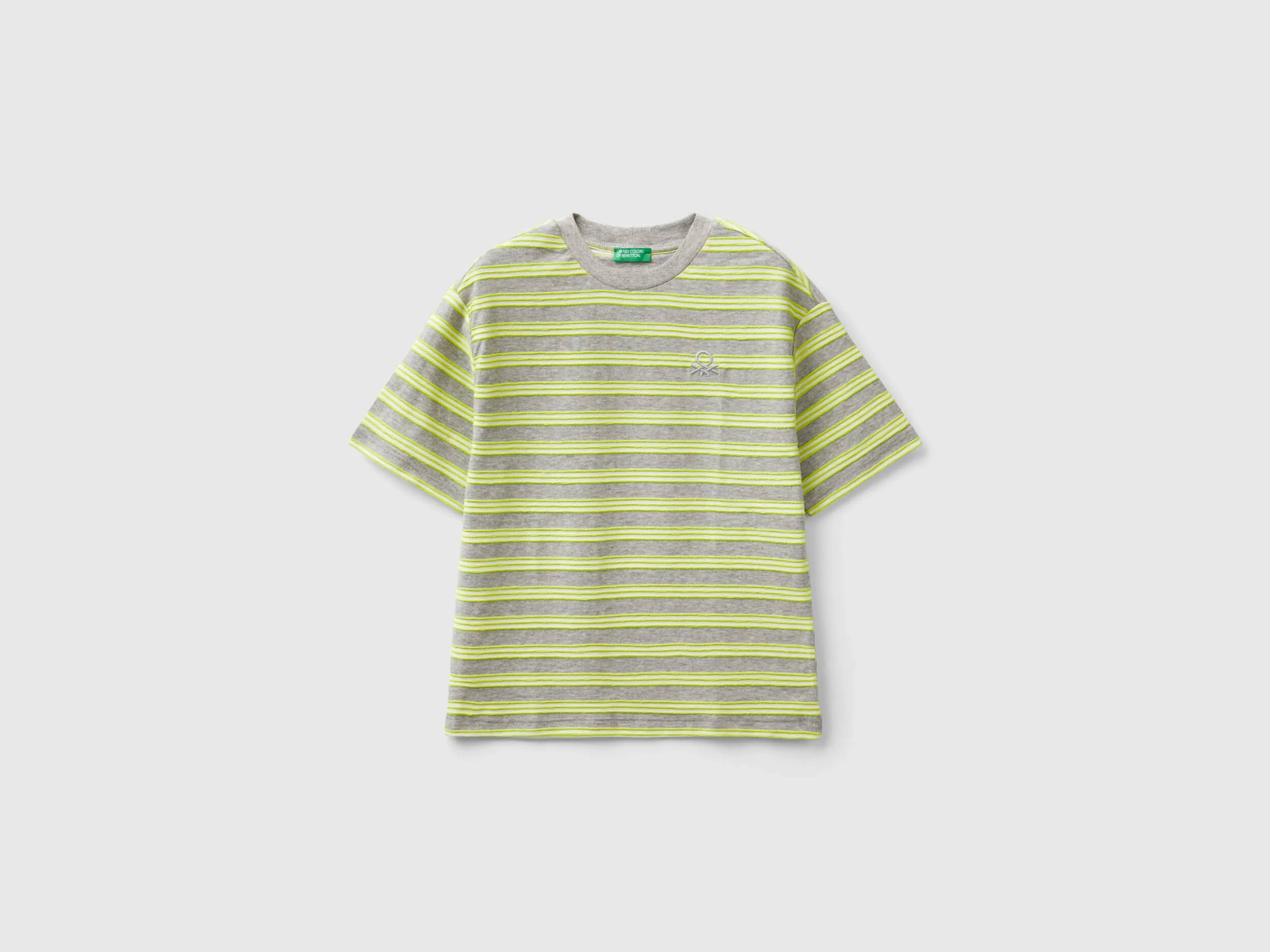 Camiseta de rayas de corte oversize