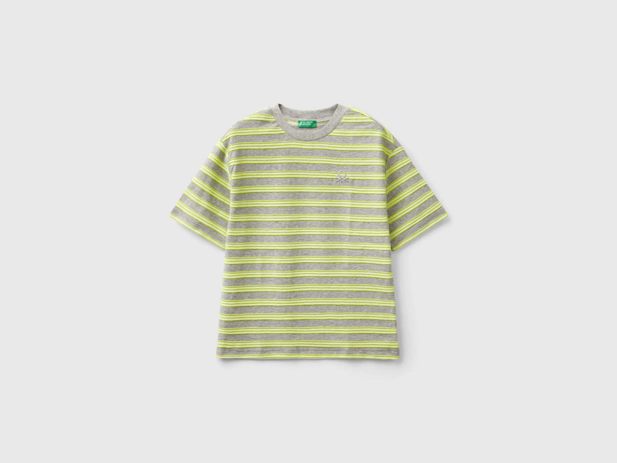 Camiseta de rayas de corte oversize